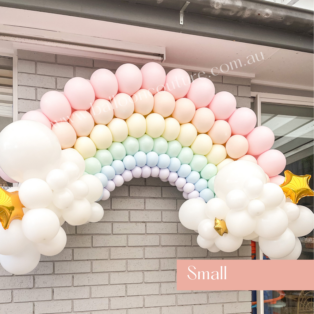 Rainbow Balloon Display