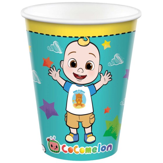 Cocomelon Paper Cups Party Supplies