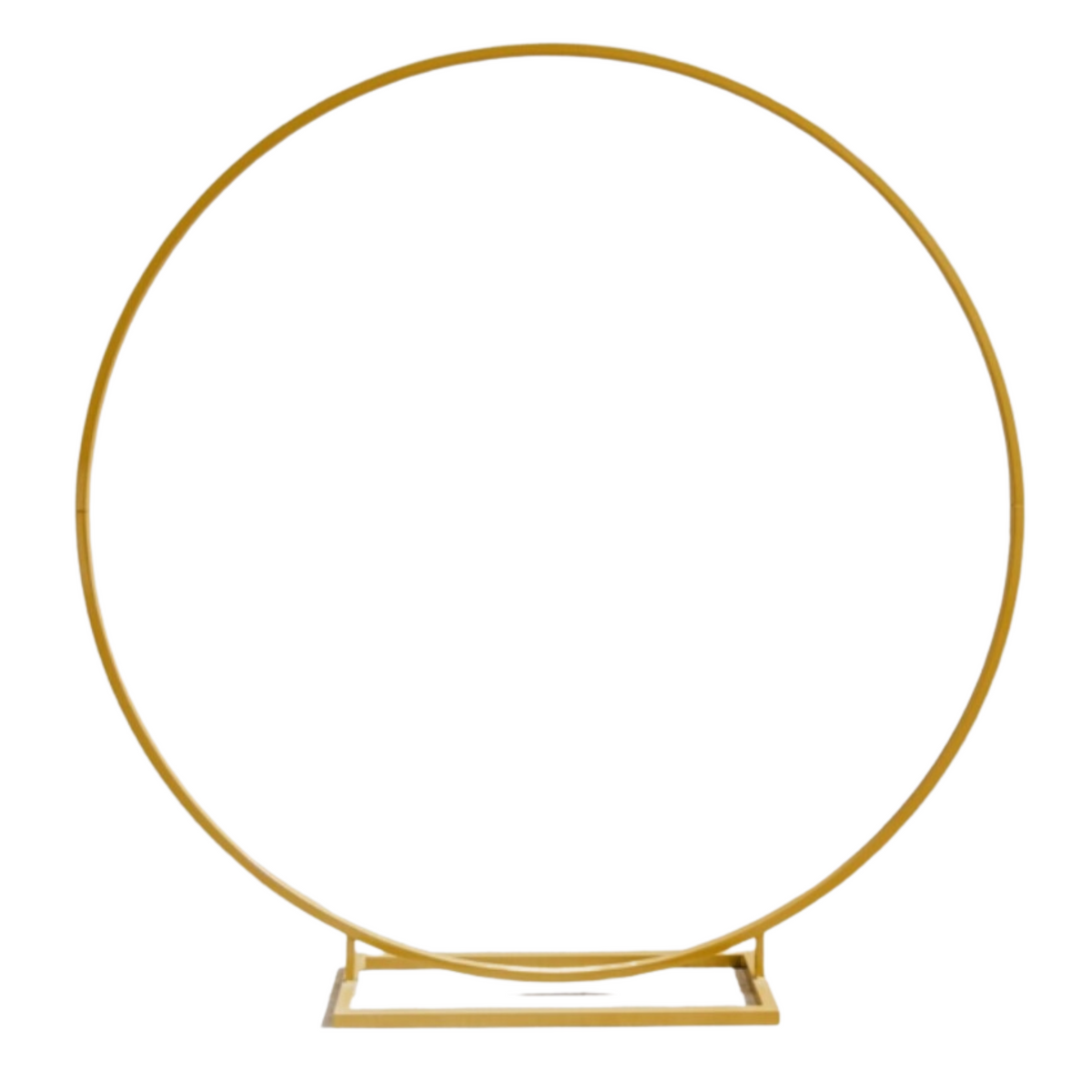 Gold Hoop Backdrop - Sydney Prop Hire – Balloon Couture - Balloon & Party