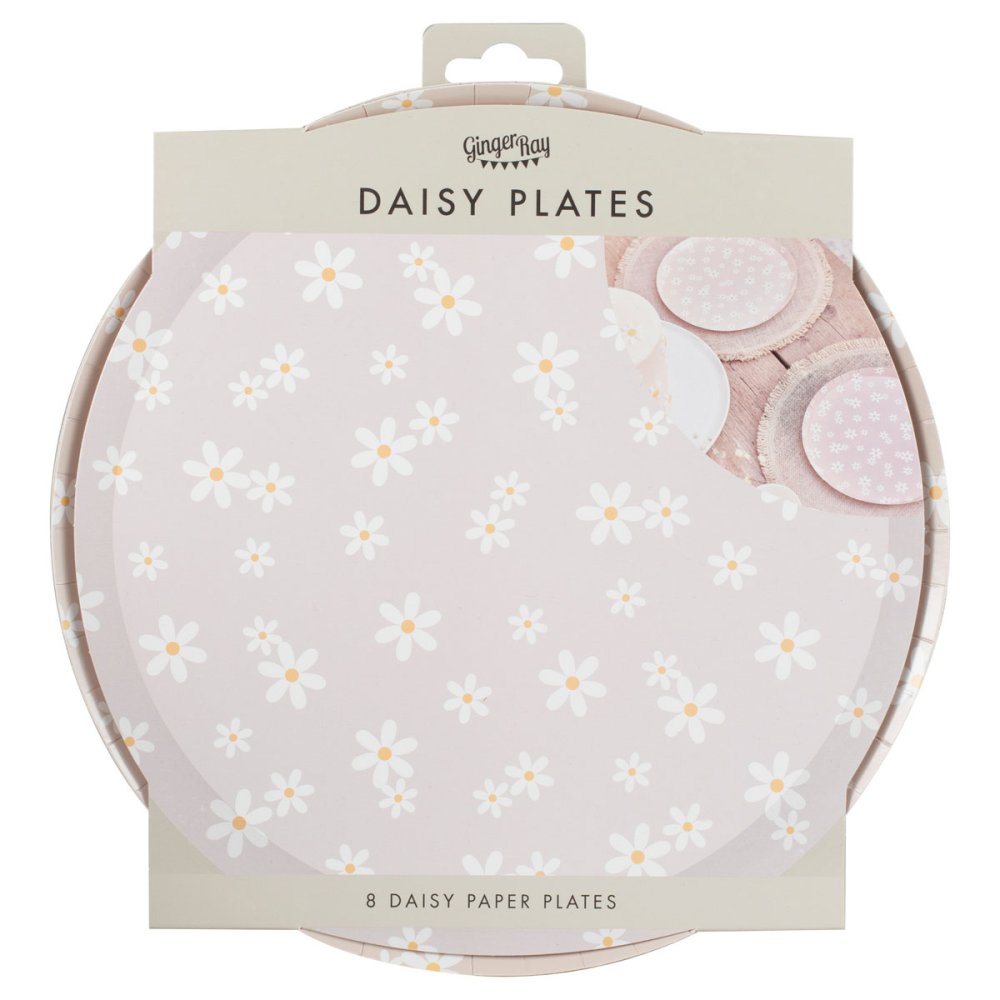 Ditsy Daisy Paper Plates