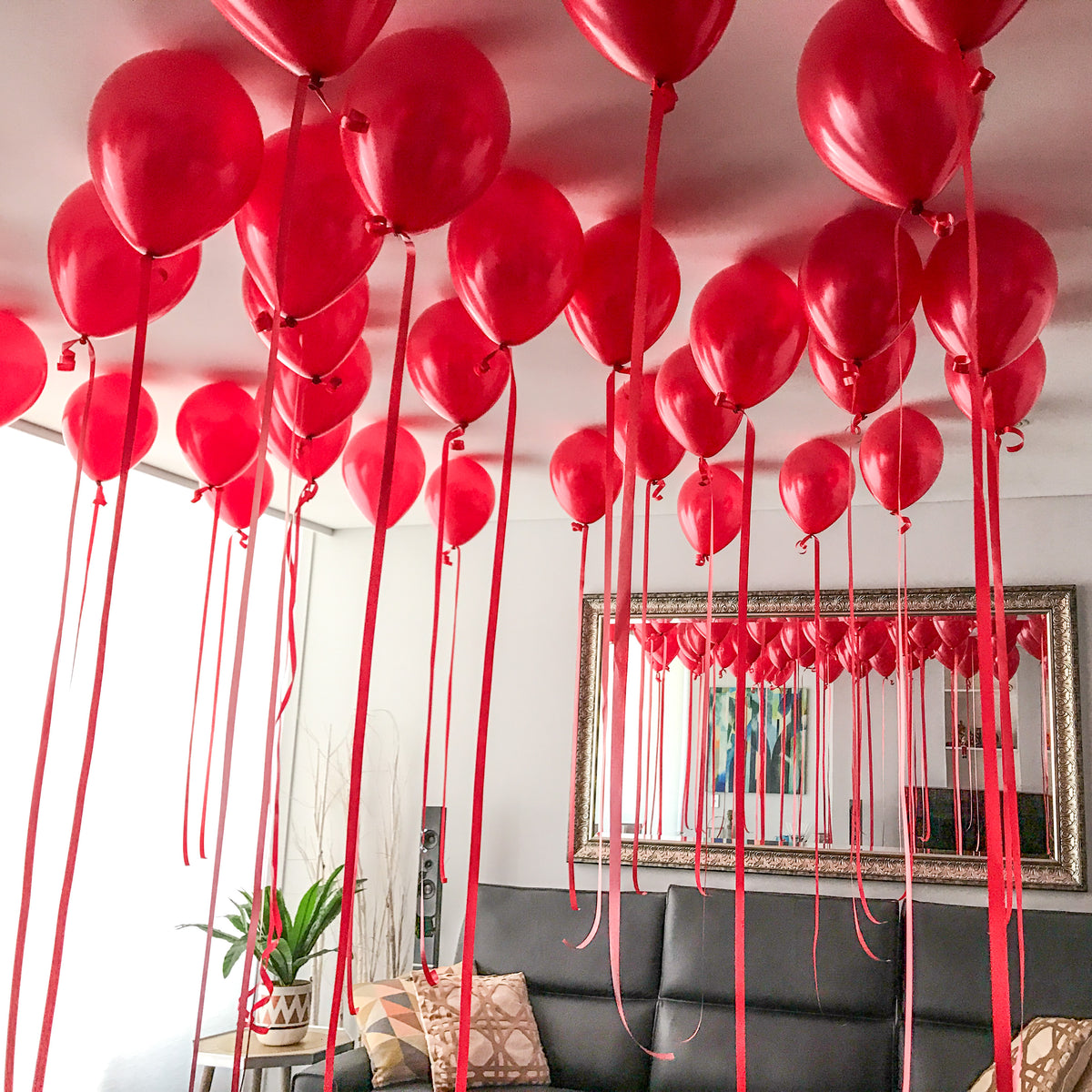 Helium Ceiling Balloons – Balloon Couture - Balloon & Party