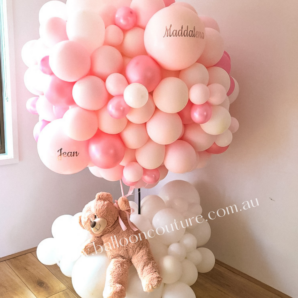 Teddy On A Cloud Balloons