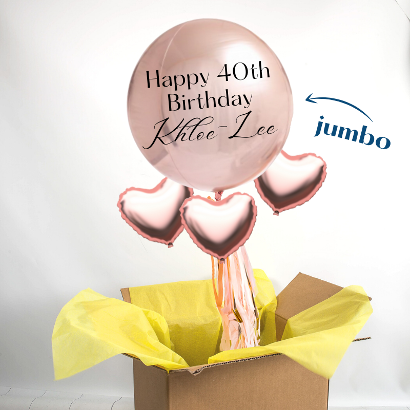 Personalised Balloon In A Box