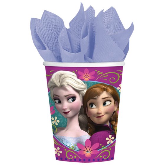 Frozen Paper Cups Party Supplies