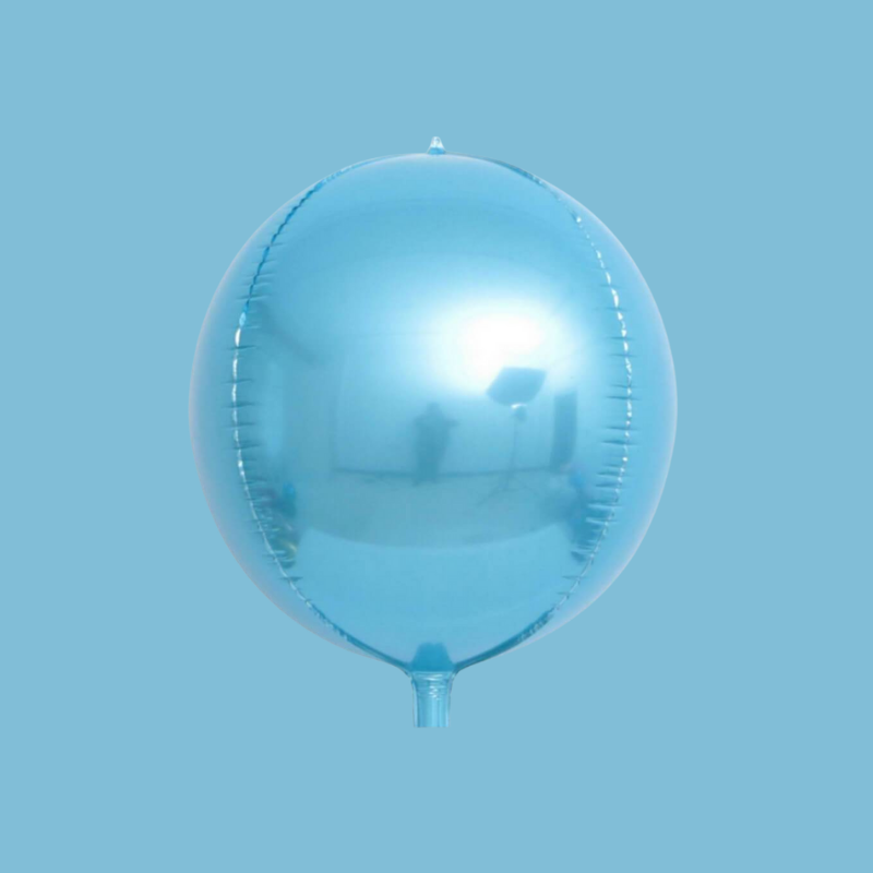 Light Blue Foil Balloon
