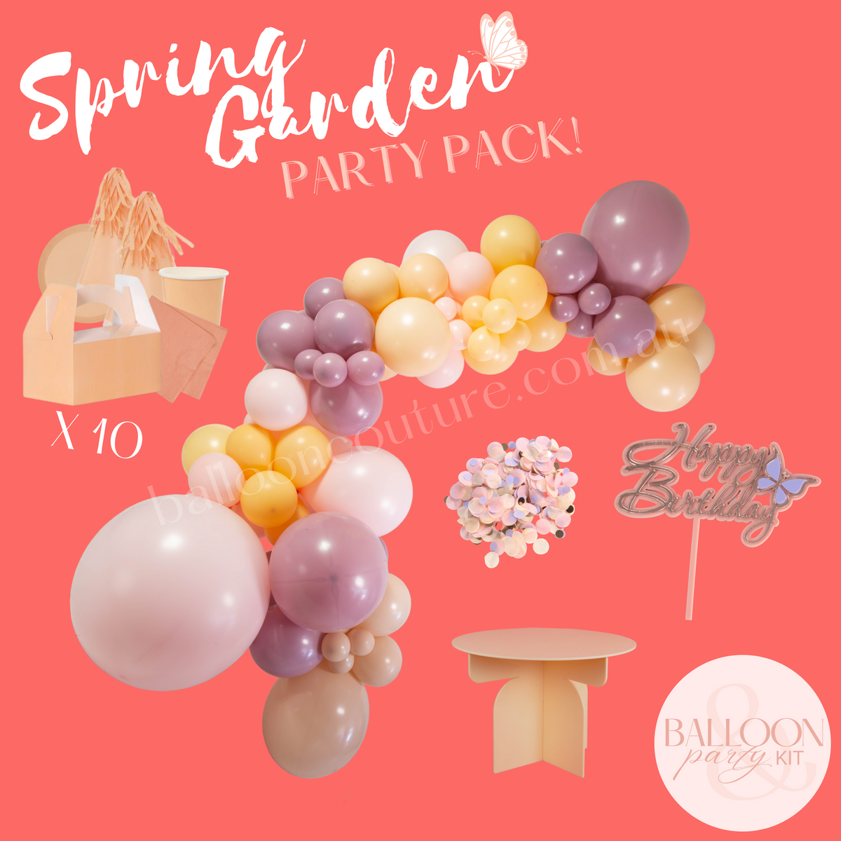 Spring Garland Party Pack – Balloon Couture - Balloon & Party