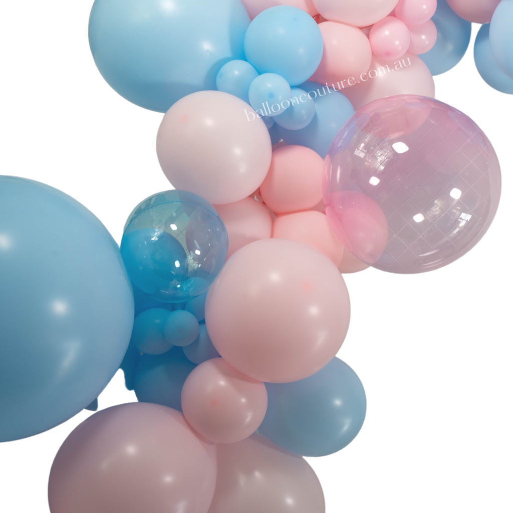 Gender Reveal Baby Shower Balloon Arch