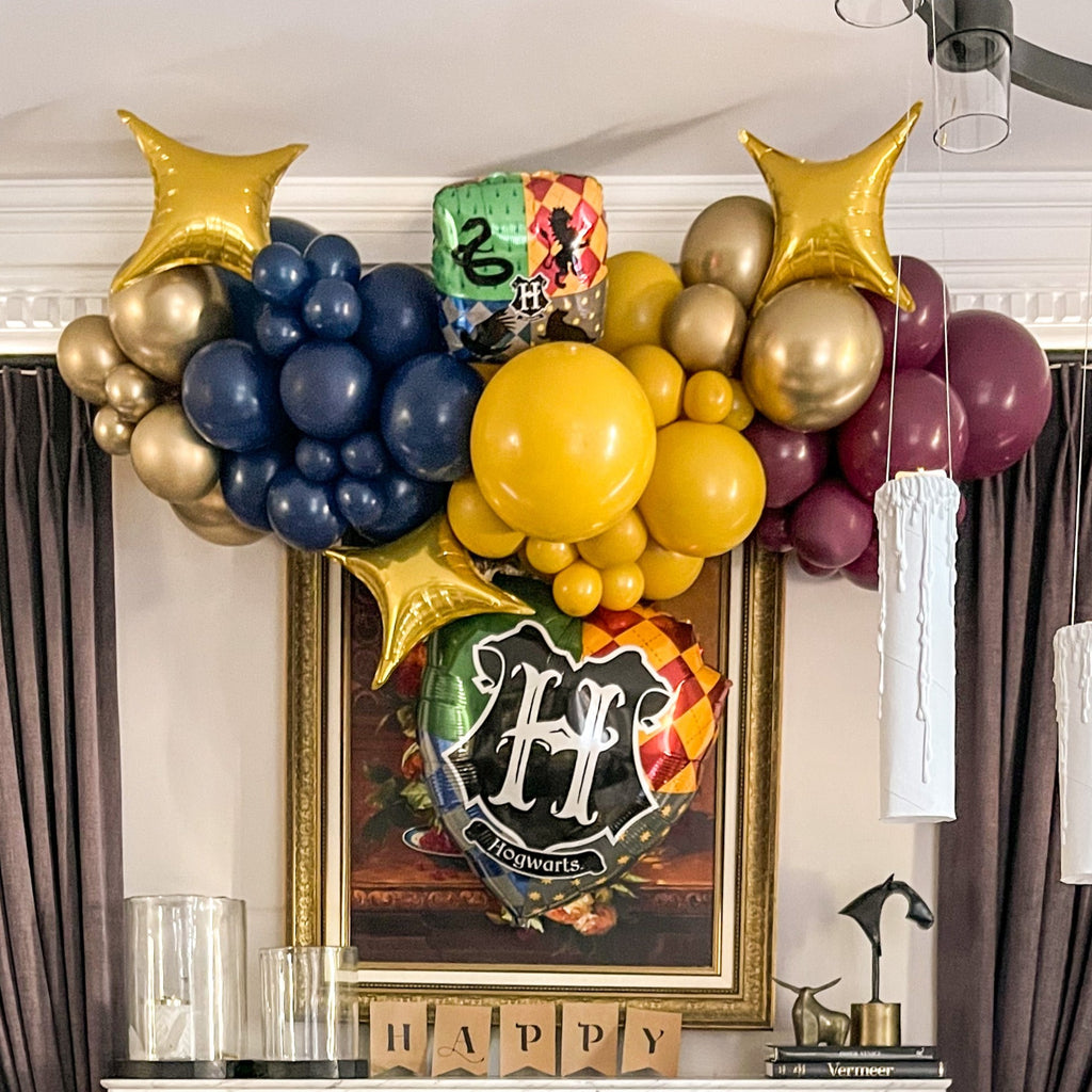 Harry Potter Inspired DIY Balloon Garland