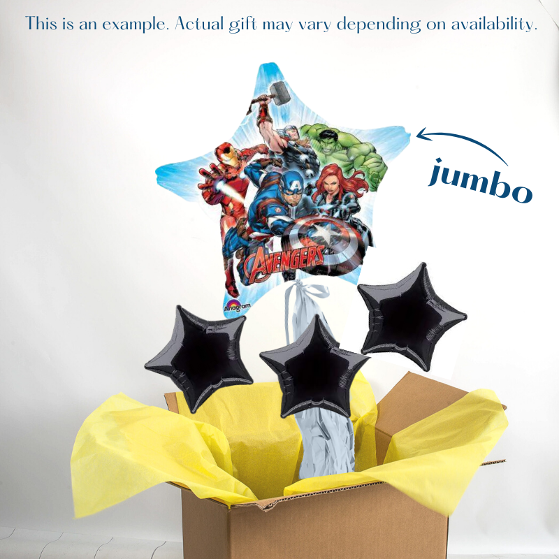 Marvel Superhero Balloon In A Box