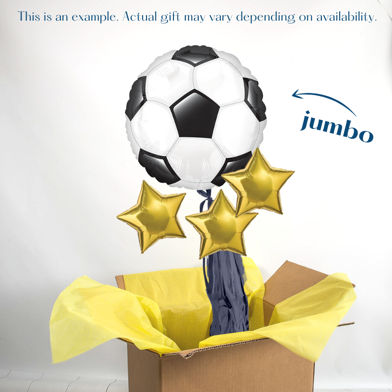 Soccer Sport Balloon In A Box