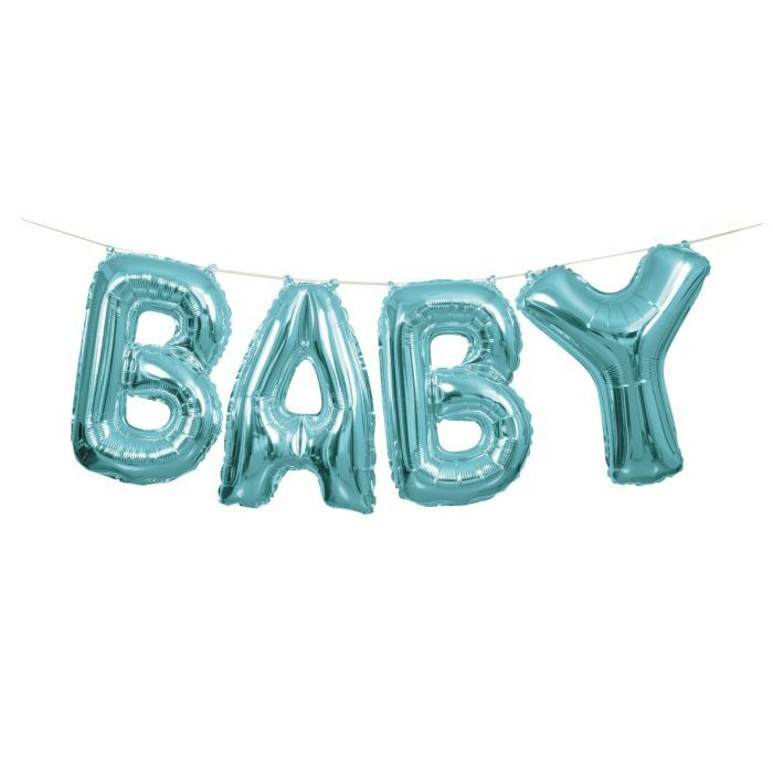 Blue Baby Foil Balloons